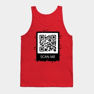 You Just Got Trolled Meme QR Code Tank Top